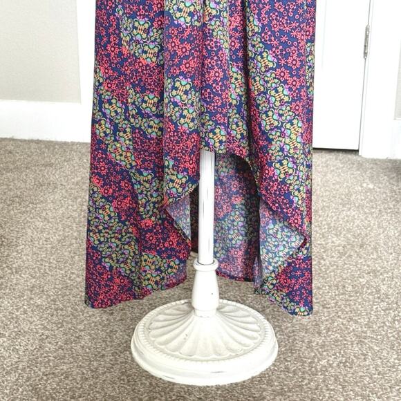 NWT Natural Life Lightweight Maxi Slip Dress Garland Navy Women’s Size M - Picture 6 of 9